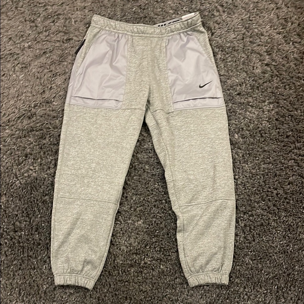 Nike Gray Joggers Therma-Fit NWT Mens Large